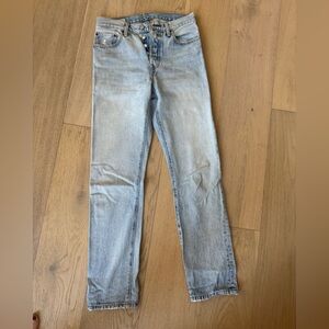 Classic Light Blue Skinny Jeans Levi